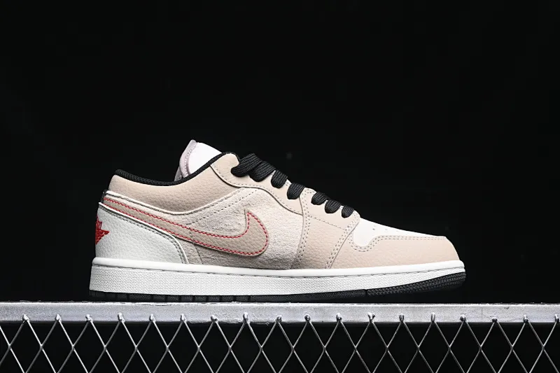 All Categories Air Jordan Jordan Series Basketball Shoes Air Jordan 1 Low Air Jordan 1 Low AJ1 Joe 1 North Face Collaboration-Law Brown High-end Customized Low-top Retro Basketball Shoes DC2024-033